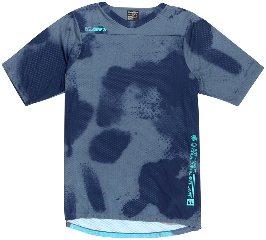 Troy Lee Designs Skyline Air Short Sleeve Jersey  Flared Steel, X-Large