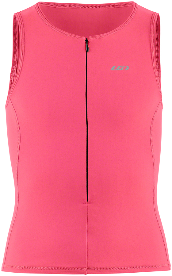 Garneau Comp 2 Junior Multi-Sport Top - Pink Pop, Sleeveless, Youth, X-Small 