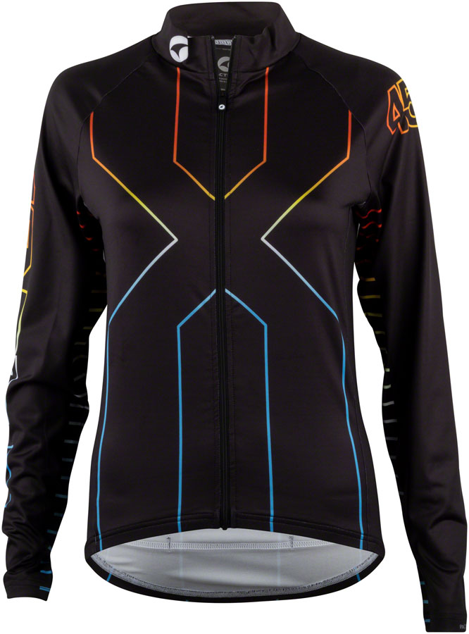 45NRTH Decade Long Sleeve Jersey - Women's, Black, Large 