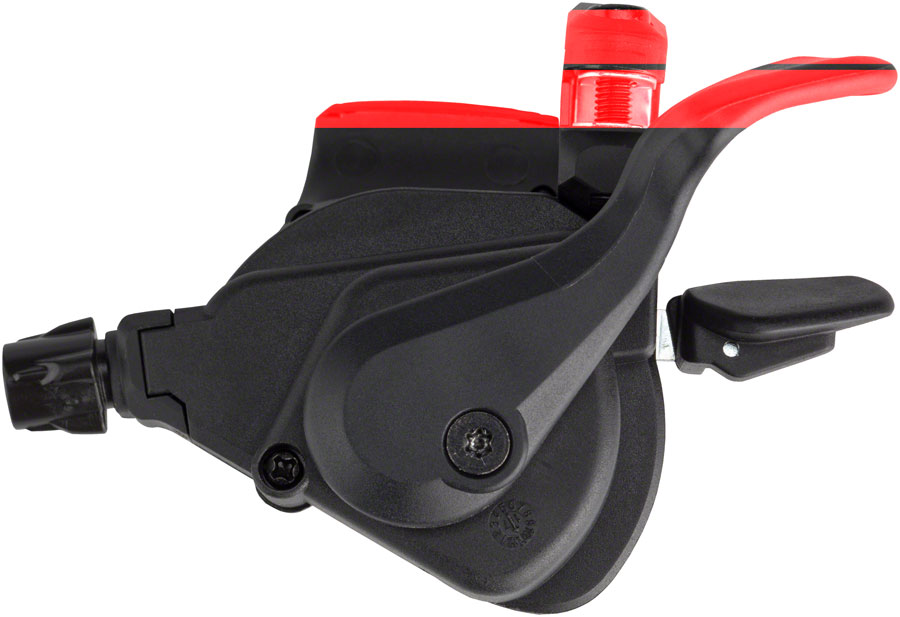 microSHIFT Mezzo Right ThumbTap Shifter, 7Speed, Optical Gear