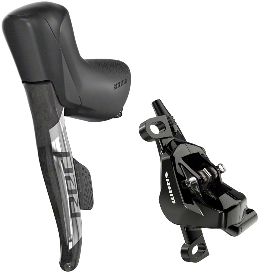 SRAM RED eTap AXS HRD Shift/Brake Lever and Hydraulic Disc Caliper - Left/Front, Direct Post Mount, 950mm Hose, Black, D1 