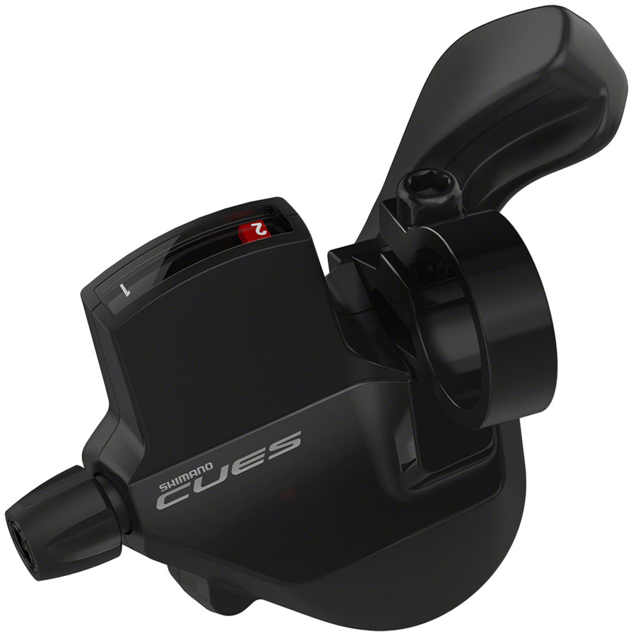 Shimano CUES SL-U6000-L Shifter - Left, 2-Speed, Rapidfire Plus Mono ...