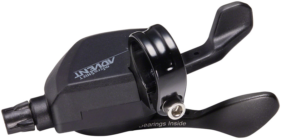 microSHIFT ADVENT Xpress Plus Right Trigger Shifter - 1x9 Speed, With Bearing, Black, ADVENT Compatible Only 
