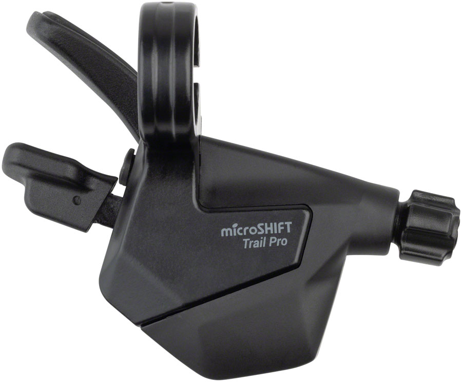 microSHIFT ADVENT X Trail Trigger Pro E-Bike Right Shifter - 1x10 Speed, Single Click, Thumb Pad, ADVENT X Compatible Only