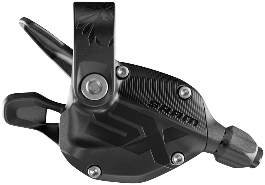SRAM SX Eagle Rear Trigger Shifter - 12-Speed, with Discrete Clamp, Black, A1 