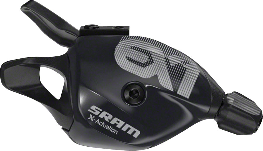 SRAM EX1 Trigger 8 Speed Rear Trigger Shifter with Discrete Clamp, Black 