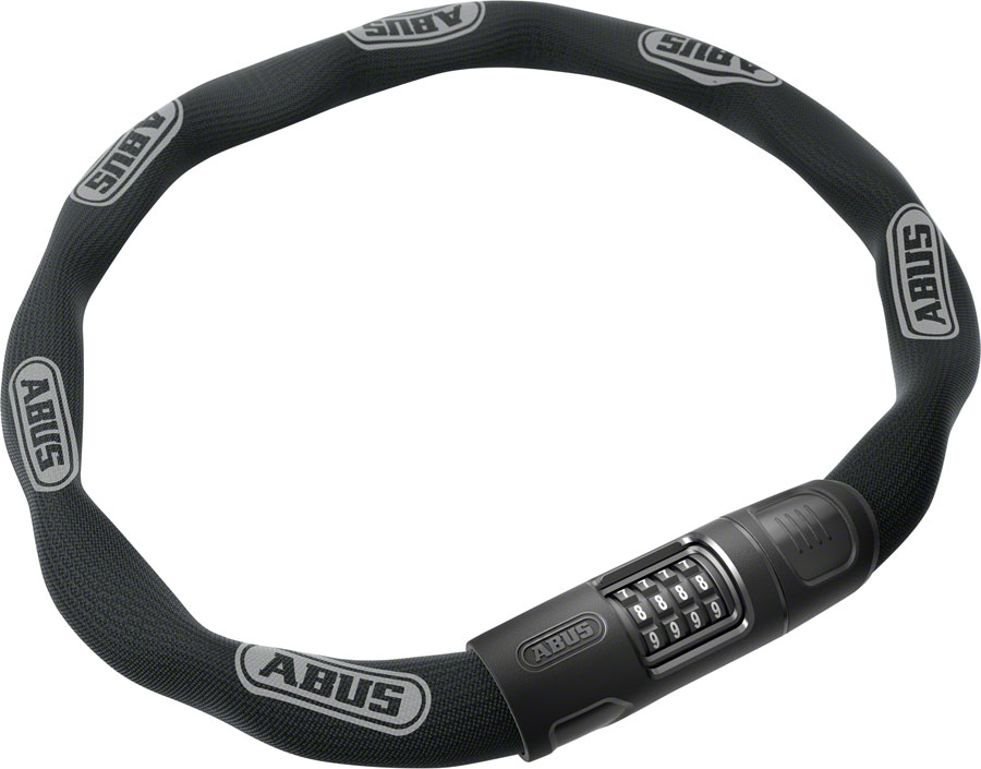 Abus 8808C Chain Lock - Combination, 2.8', 8mm Square, Black






