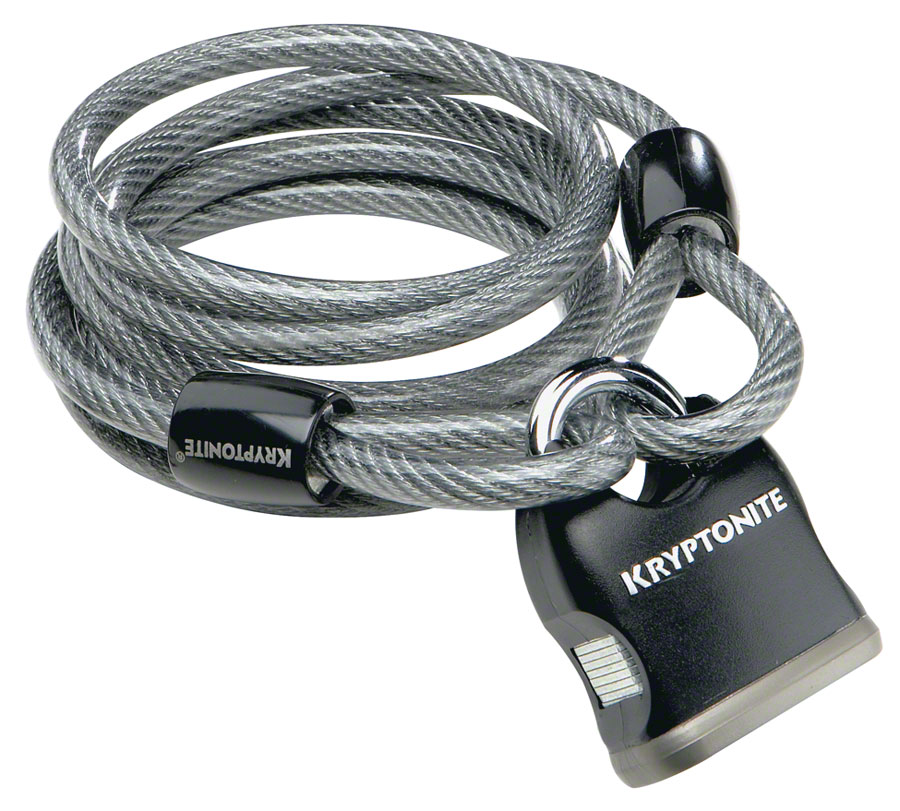 Kryptonite KryptoFlex Cable Lock with Key: 6' x 8mm






