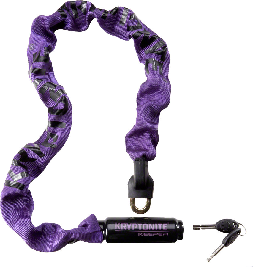 Krypto Keeper 785 Integrated Chain Lock: 2.8' (85cm) Purple