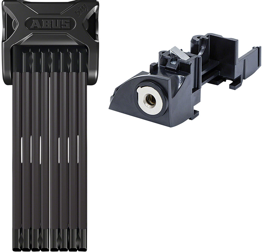 Abus Bordo 6015/120 Folding Lock with keyed alike eBike Battery Lock Core: Bosch Rack Type (RT2), Premium Key (Plus) (15%Off)