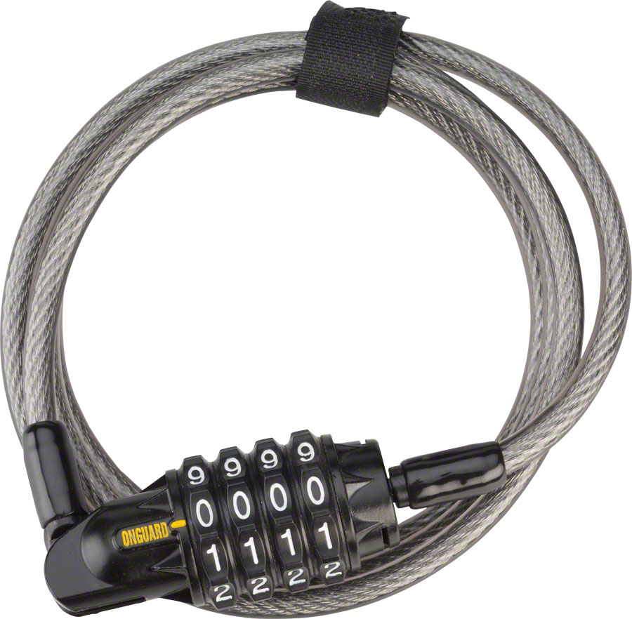 OnGuard Terrier Combo 4' x 6mm Resetteble Combo Cable Lock 