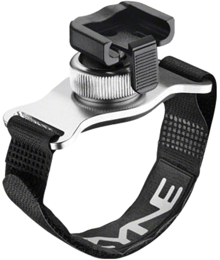 Lezyne Helmet Mount Strap for Head light: Aluminum Silver