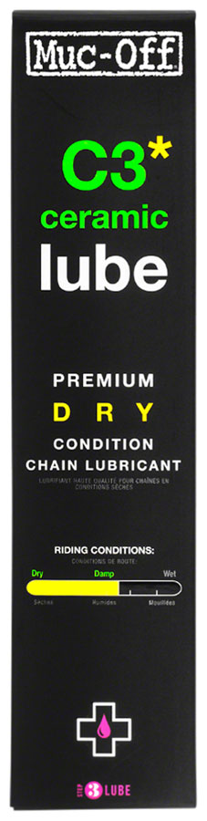 Muc-Off C3 Dry Ceramic Bike Chain Lube - 120ml, Drip 