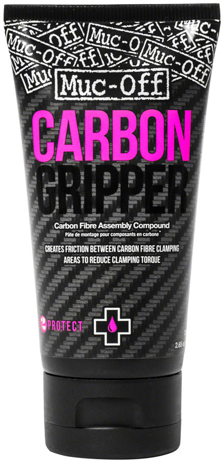 Muc-Off Carbon Gripper - 75g, Tube






