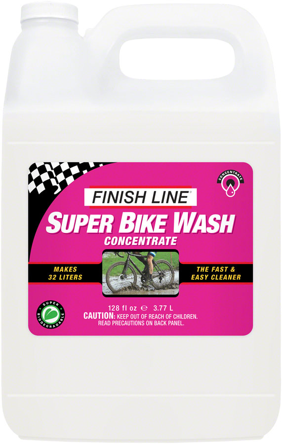 Finish Line Super Bike Wash Cleaner Concentrate - 1 Gallon (Makes 8 Gallons)






