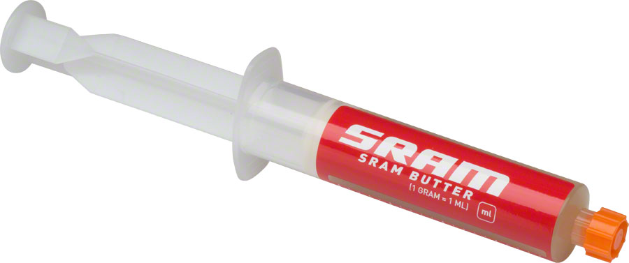 SRAM Butter Grease for Pike and Reverb Service, Hub Pawls, 20ml Syringe 