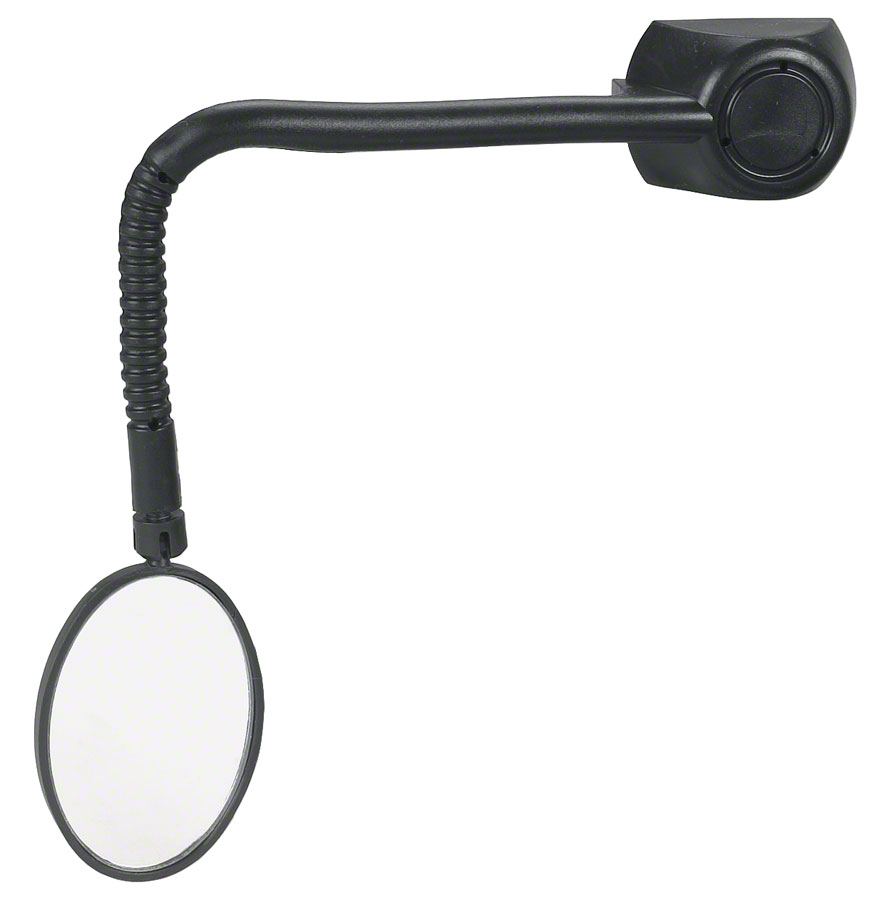CycleAware Reflex Helmet Mirror: Adhesive~ Black