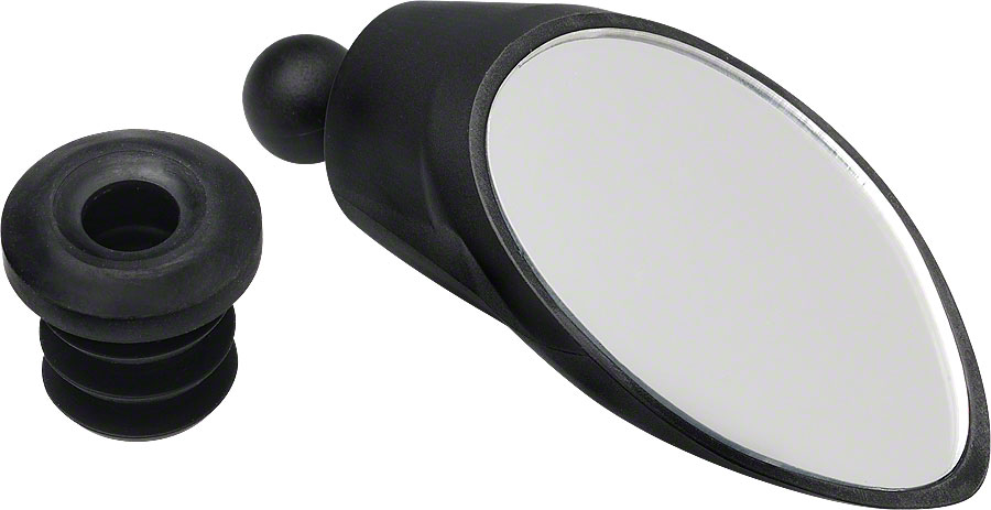 CycleAware Roadie Removable Bar-end Mirror: Black