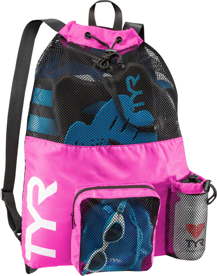 TYR Big Mesh Mummy Backpack: Pink