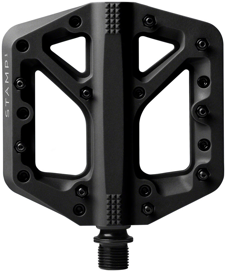 Crankbrothers Stamp 1 Gen 2 Pedals - Platform, Composite, 9/16", Black, Small