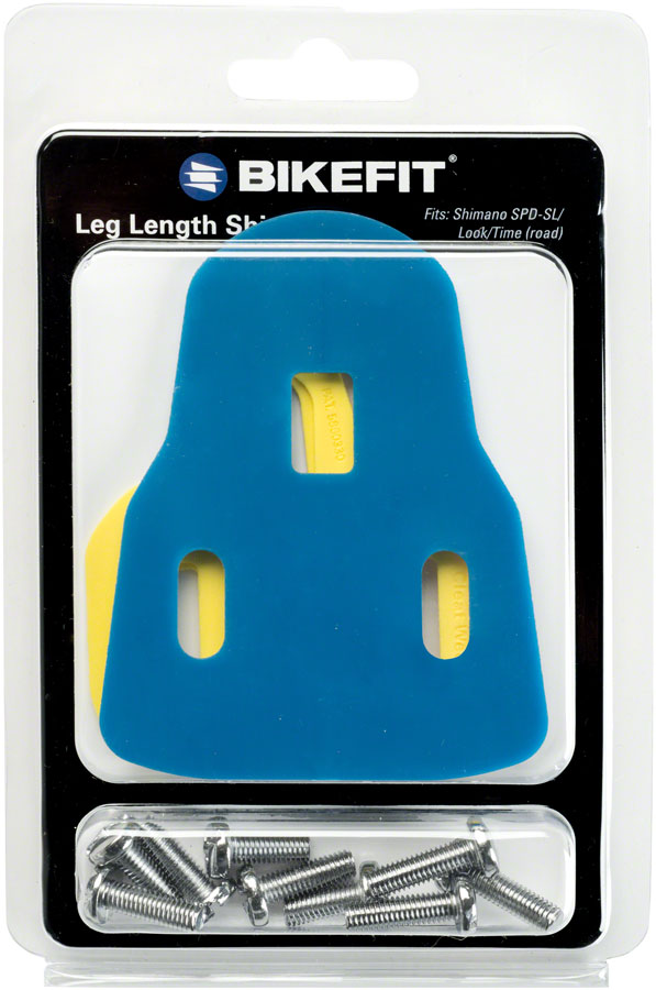 Leg Length Shims - Universal Look/Time/Shimano SL Compatible 3-Hole, 3mm ,1-Pack Kit