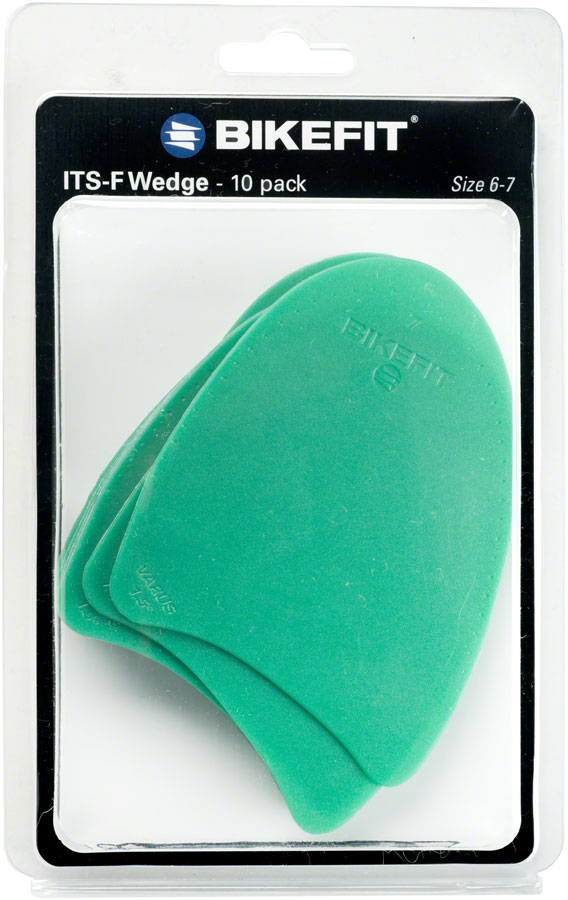 BikeFit In The Shoe ForeFoot Wedges - Size 6-7, 10-Pack 