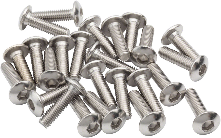 BikeFit Cleat Screws, 25-Pack, 20mm, Universal / Look / Shimano Compatible, 4mm Hex, M5 X 0.8








    
    

    
        
        
        
            
                (10%Off)
            
        
    
