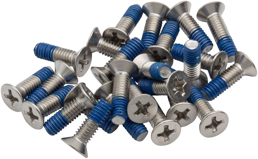 BikeFit Cleat Screws - 4-hole, Speedplay Compatible, 15mm, 25-pack 