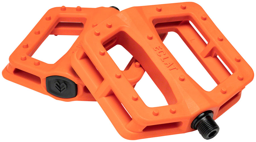 Eclat Centric Pedals Platform, Composite, 9/16", Orange