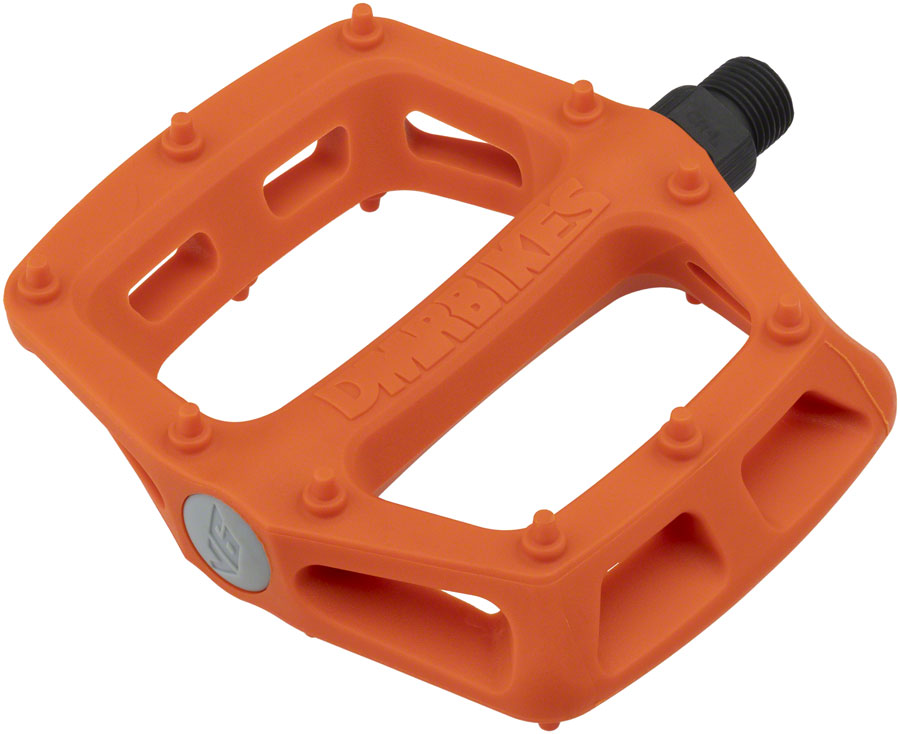DMR V6 Pedals Platform, Plastic, 9/16", Orange
