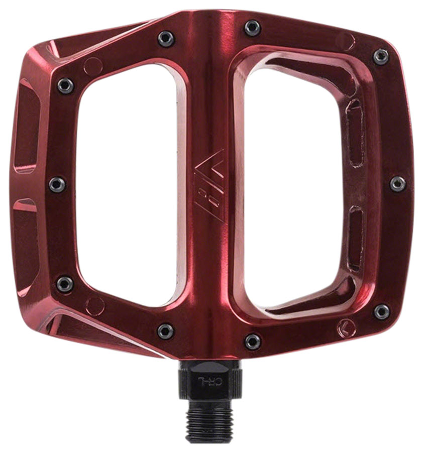 DMR V8 Pedals - Platform, Aluminum, 9/16", Electric Red