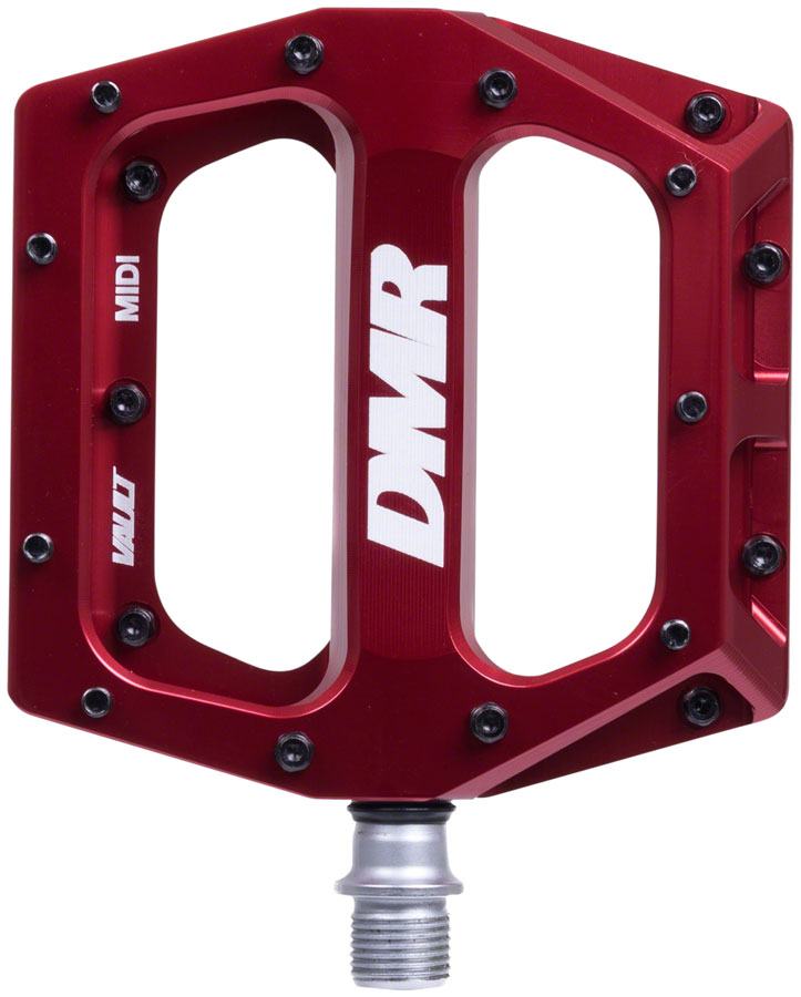 DMR Vault MIDI Pedals - Platform, Aluminum, 9/16", Deep Red 