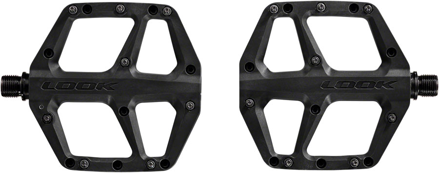 LOOK Trail Fusion Pedals - Platform, 9/16", Black