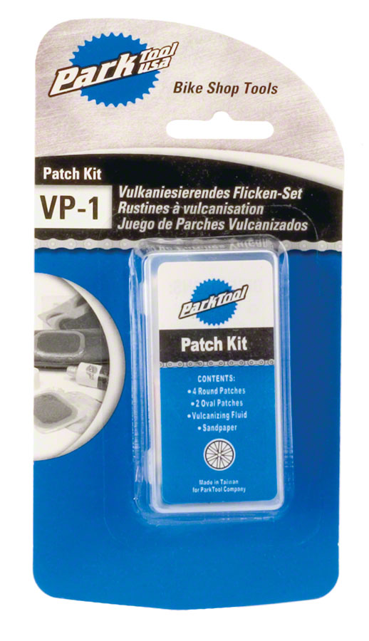 Carded and Sold as Each Park Tool Vulcanizing Patch Kit 