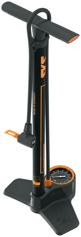 SKS Airkompressor 10.0 MV Valve Floor Pump - 144 PSI, 900mm Hose, 80mm Gauge