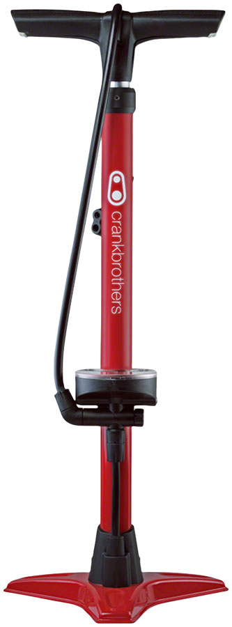 Crank Brothers Gem Floor Pump: Red






