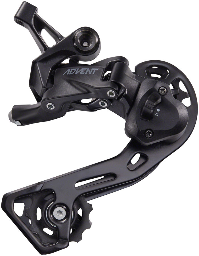 microSHIFT ADVENT Rear Derailleur - 9 Speed, Medium Cage, Black, With Clutch






