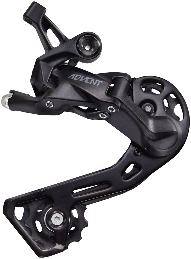 microSHIFT ADVENT Rear Derailleur - 9 Speed, Medium Cage, Black 