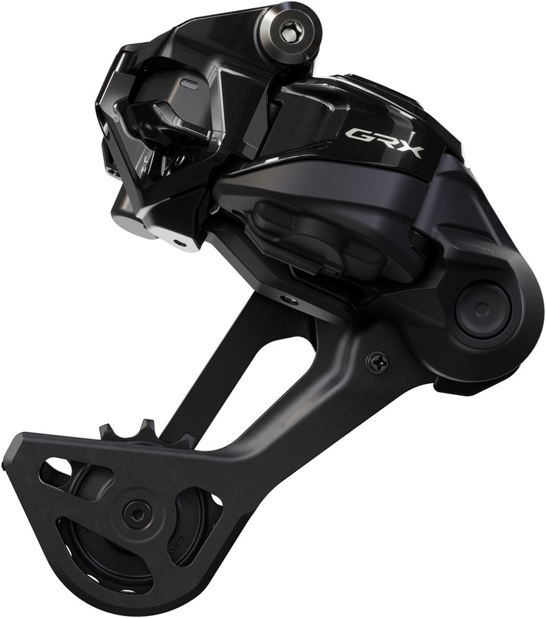 Shimano GRX RD-RX827-SGS Di2 Wireless Rear Derailleur - 12-Speed, Long Cage, Shadow ES, Black