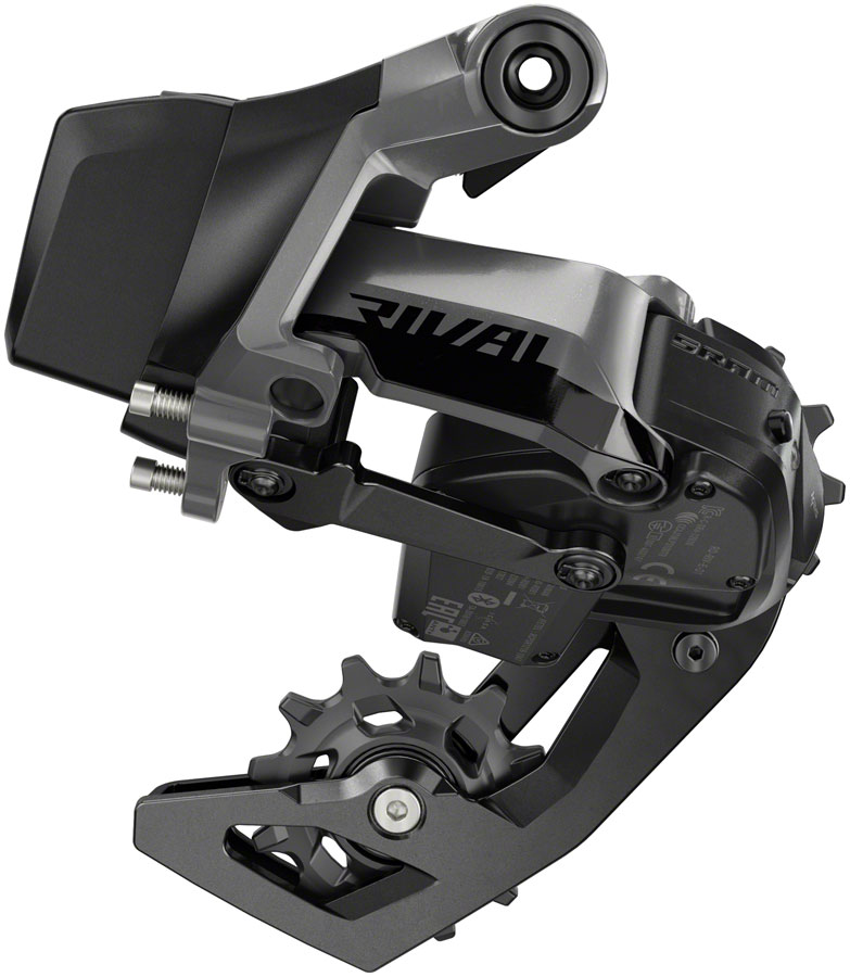 SRAM Rival eTap AXS Rear Derailleur - 12-Speed, Medium Cage, (Battery Sold Separately), Black, D1