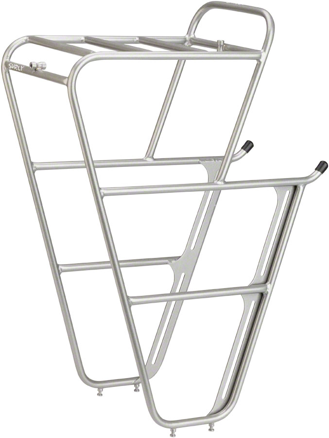 Surly CroMoly Front Rack 2.0: Silver 