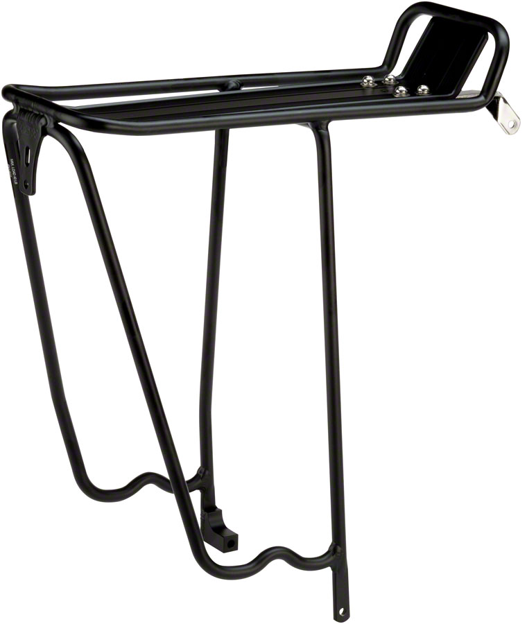 MSW RCR-100D Pork Chop Light-Duty Rear Rack, 700c Black 