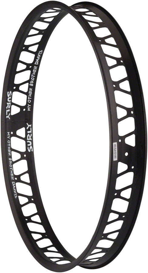 Surly My Other Brother Darryl Rim - 26", Disc, Black, 32H, Clincher, Symmetric






