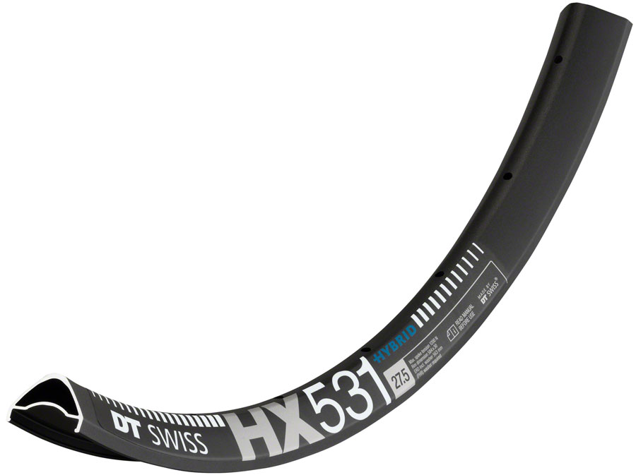DT Swiss HX 531 Rim - 27.5", Disc, Black, 32H 