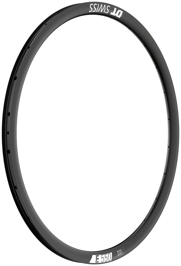 DT Swiss E 550 Rim - 700, Disc, Black, 28h 