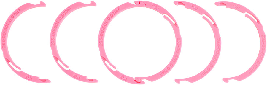 FOX Volume Spacers - Float X Nude 0.7", 2023, Qty 3 