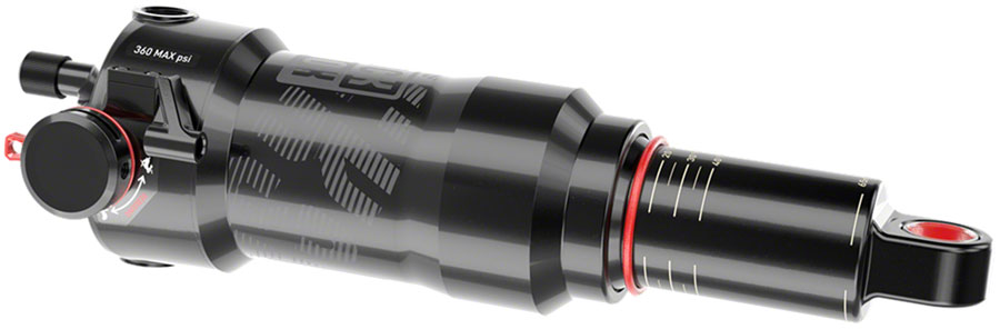 RockShox Deluxe RL3 Rear Shock - 165 x 45mm, DebonAir, Prog 0Pos/0Neg, LM Tune, 430lb L/O Force, Trun/Std, Top Fill, C1, Scott Spark 2022+ 