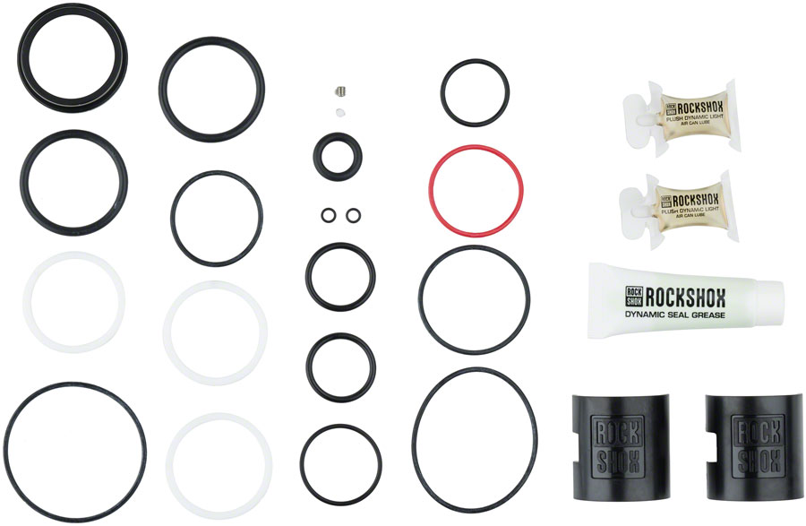 RockShox Rear Shock Service Kit - 200 Hour/1 Year, Vivid C1+ 