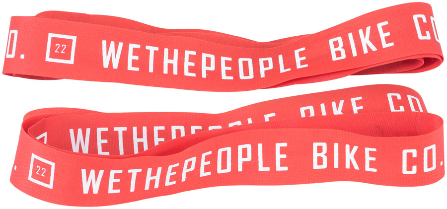 We The People Nylon 22" Rim Tape Set, Red 