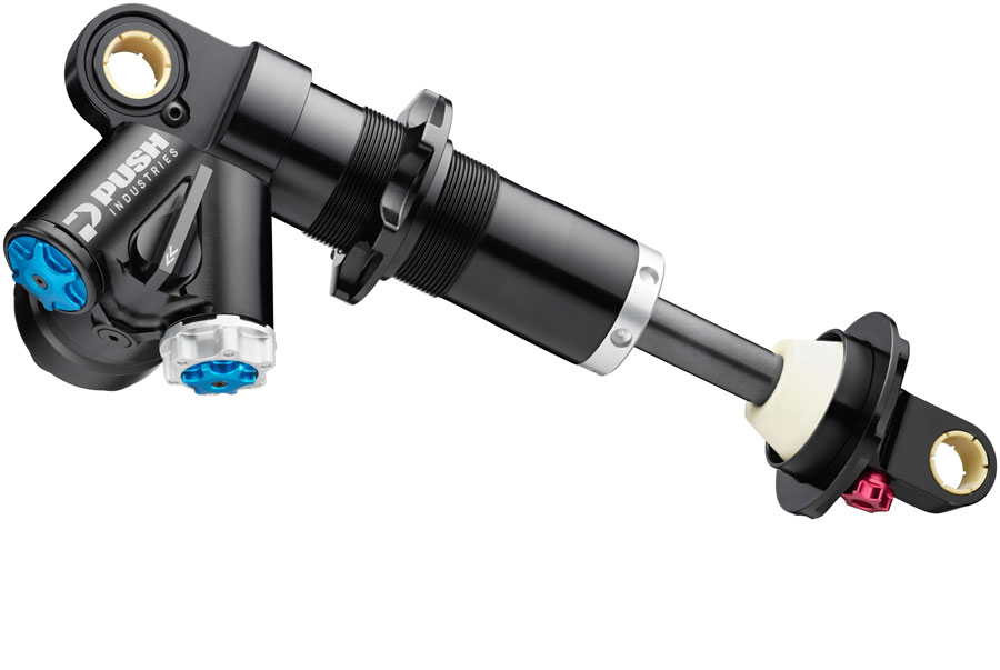 PUSH Industries VTX Rear Shock - Standard, 210 x 50-55 mm, C-Tune, 300 - 500 lb/in Springs (E-MTB)